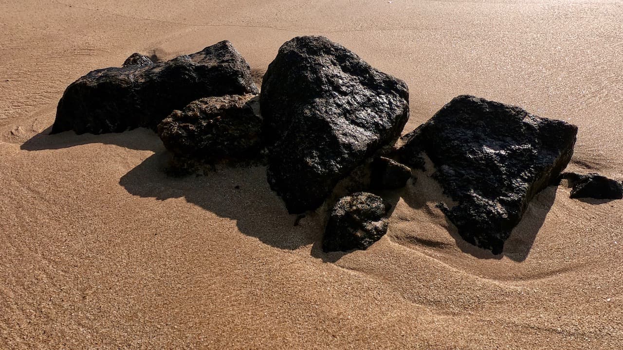 Stones on the beach